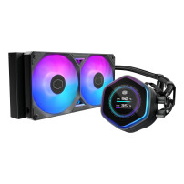 Cooler Master MasterLiquid 240 Atmos II LCD ARGB - Sistema di refrigerazione a liquido per il processore - Dimensioni del radiat